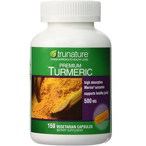 bottle of Trunature Premium Turmeric