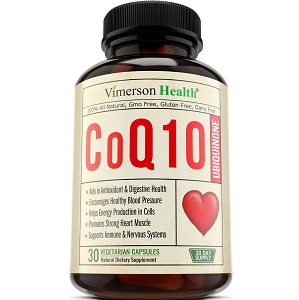 bottle of Vimersion Health CoQ10