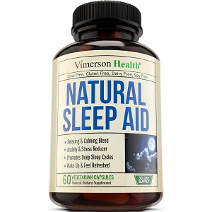 bottle of Vimerson Health Natural Sleep Aid