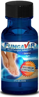 Fungavir bottle for nail fungus
