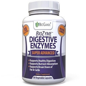 BioGanix BioZyme Digestive Enzymes for IBS Relief