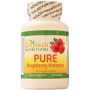 Biotech Nutritions Pure Raspberry Ketones for Weight Loss