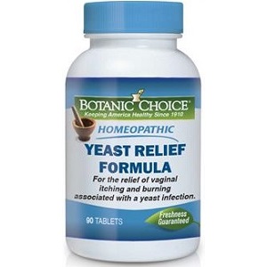 Botanic Choice Homeopathic Yeast Relief Formula for Yeast Infection