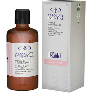 bottle of Absolute Essential Maternity Stretch Mark Oil