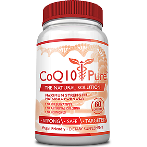 bottle of CoQ10 Pure
