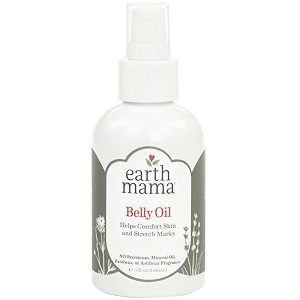 bottle of Earth Mama Belly Oil