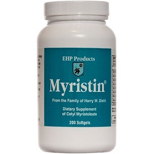 bottle of EHP Products Myristin