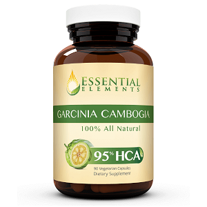 bottle of Essential Elements Garcinia Cambogia