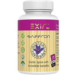 bottle of Exir Saffron