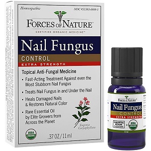 bottle of Forces of Nature Nail Fungus Control