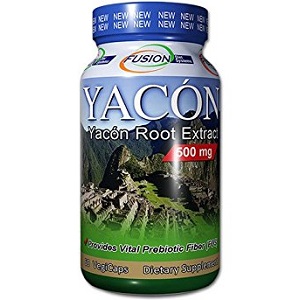bottle of Fusion Diet Systems Yacon Root Extract