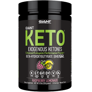 bottle of Giant Sports International Giant Keto