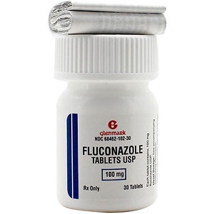 bottle of Glenmark Fluconazole Tablets