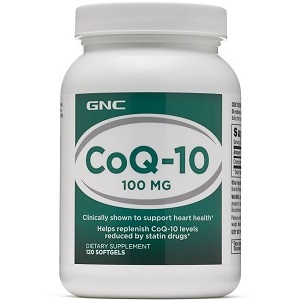 bottle of GNC CoQ10