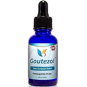 bottle of Goutezol