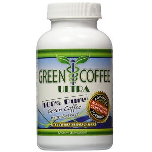 bottle of green coffee ultra