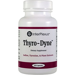 bottle of InterPlexus Thyro-Dyne
