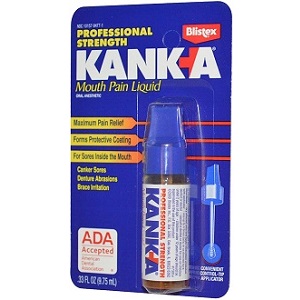 bottle of Kank-A Mouth Pain Liquid