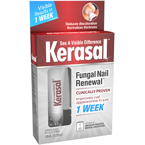 bottle of Kerasal Fungal Nail Renewal