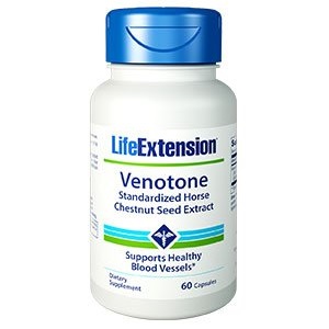 bottle of Life Extension Venotone Standardized Horse Chestnut Seed Extract