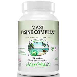 bottle of Maxi Health Research LLC Maxi Lysine Complex