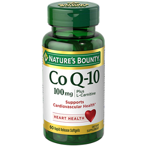 bottle of Nature's Bounty CoQ10