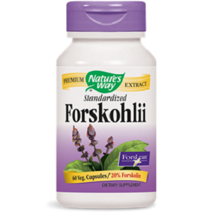 bottle of Nature's Way Standardized Forskohlii