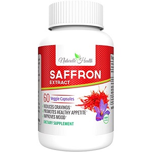 bottle of Naturelle Health All Natural Pure Saffron Extract