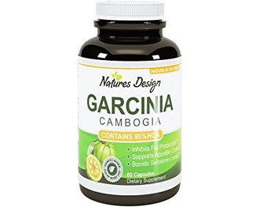 bottle of Natures Design Garcinia Cambogia