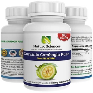 bottle of Naturo Sciences Garcinia Cambogia