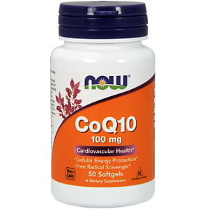 bottle of NOW CoQ10