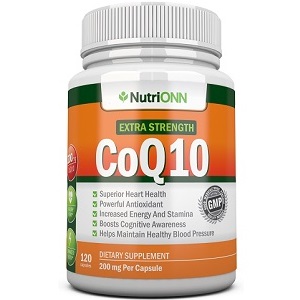 bottle of NutriONN CoQ10
