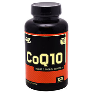 bottle of Optimum Nutrition CoQ10