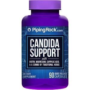 bottle of Piping Rock Candida Support