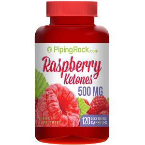 bottle of Piping Rock Raspberry Ketones