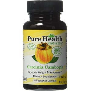 bottle of Pure Health Garcinia Cambogia