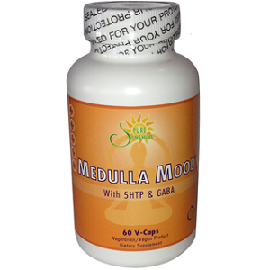 bottle of Pure Sunshine Supplements’ Medulla Mood