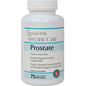 bottle of Puritan's Pride Specific Care Prostate