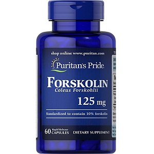 bottle of puritans pride forskolin