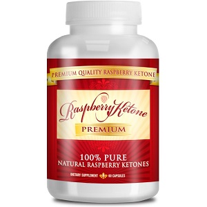 bottle of Raspberry Ketone Premium