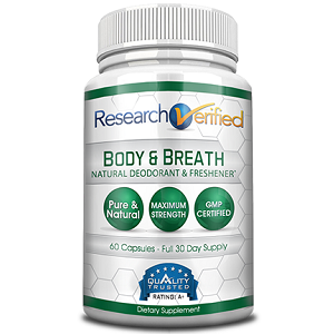 bottle of research verified body and breath