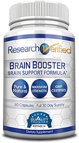 bottle of research verified brain booster