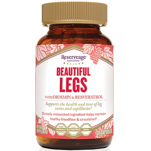 bottle of Reserveage Nutrition Beautiful Legs