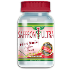 bottle of saffron ultra