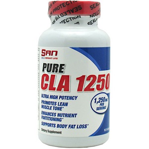 bottle of SAN Nutrition's Pure CLA 1250