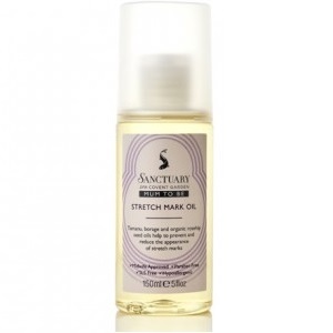 bottle of Sanctuary Mum-To-Be Stretch Mark Oil