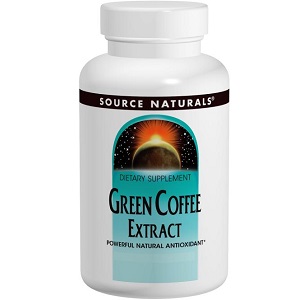 bottle of Source Naturals Green Coffee Extract