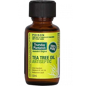 bottle of Thursday Plantation Tea Tree Oil