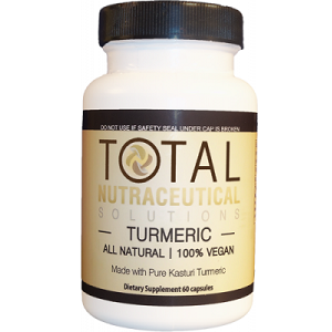 bottle of Total Nutraceutical Solutions Turmeric