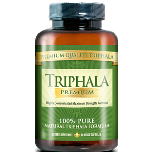 bottle of Triphala Premium